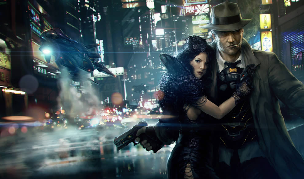 Neon City by Marek Okon